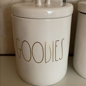 Rae Dunn “Goodies” canister